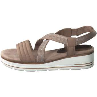 Marco Tozzi Earth Edition Keilsandale in rosa