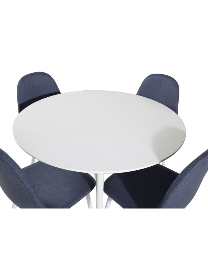 ebuy24 Essgruppe PlazaWHWH100 Weiß 100 x 100 cm günstig kaufen onesize