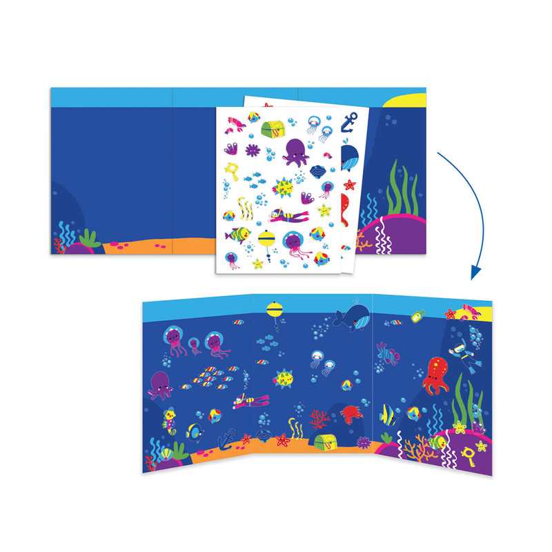 Coffret 6 activités la mer et ses plaisirs Djeco