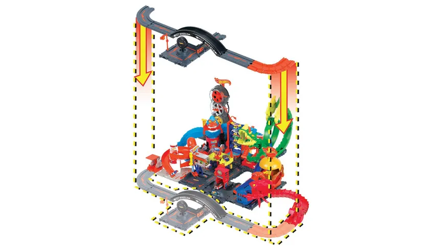 Hot Wheels City Track Pack