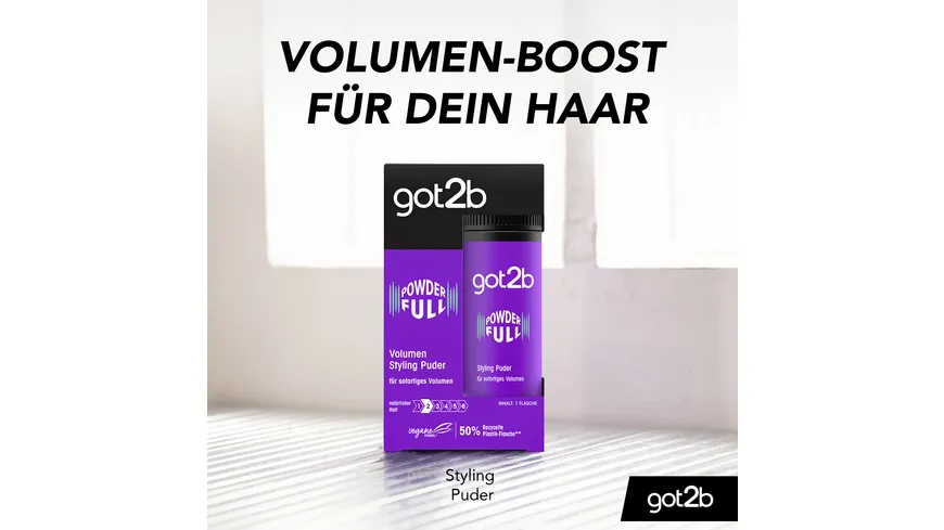 GOT2B Styling Puder Powder Full 10 g 10 g
