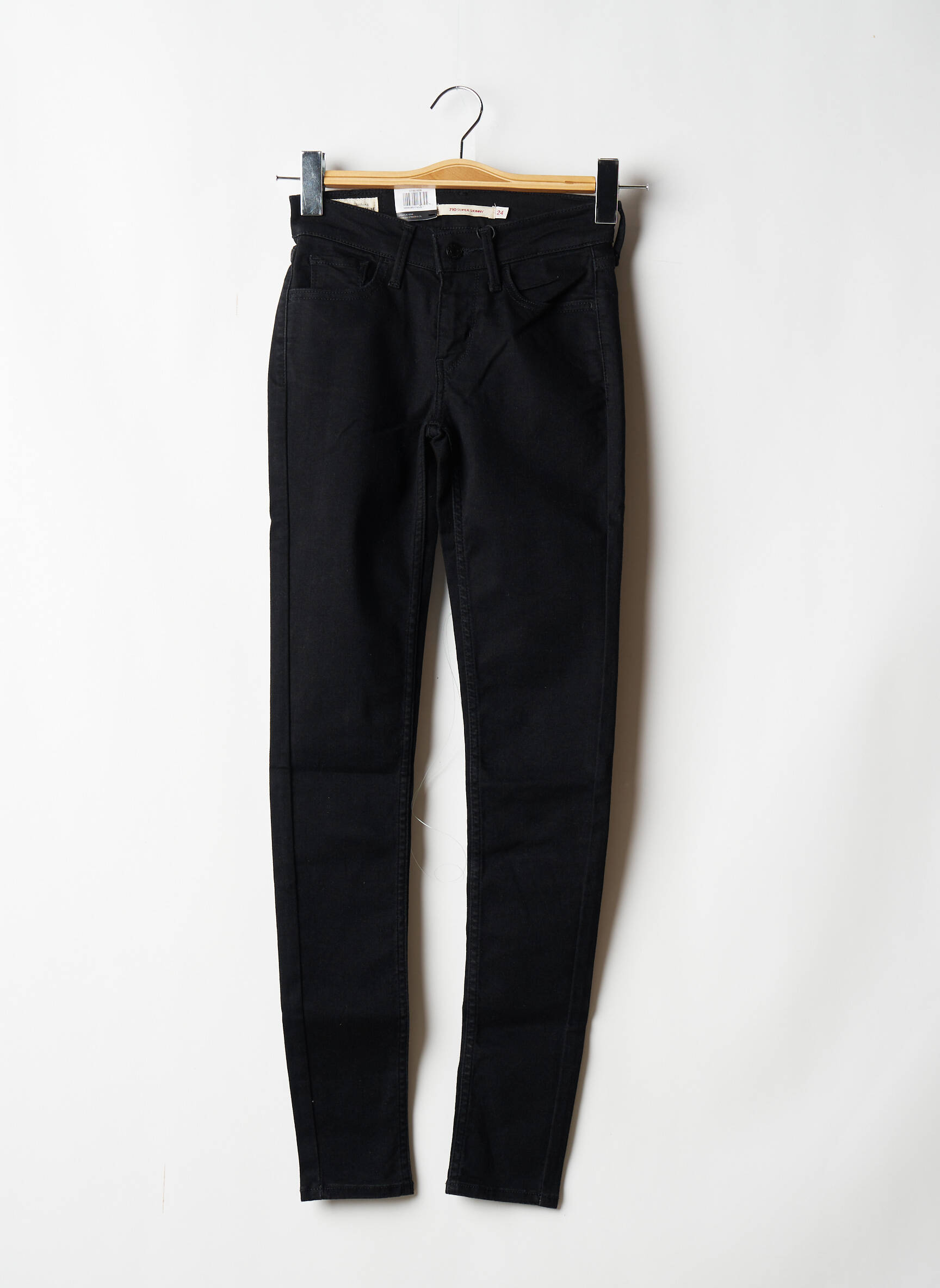 Levis Jeans Skinny Femme couleur noir