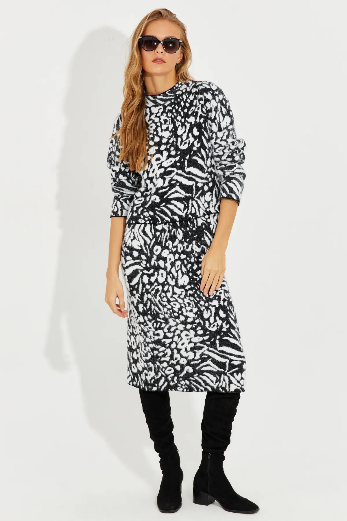 Cool & Sexy  Zweiteiler - Schwarz - Regular Fit