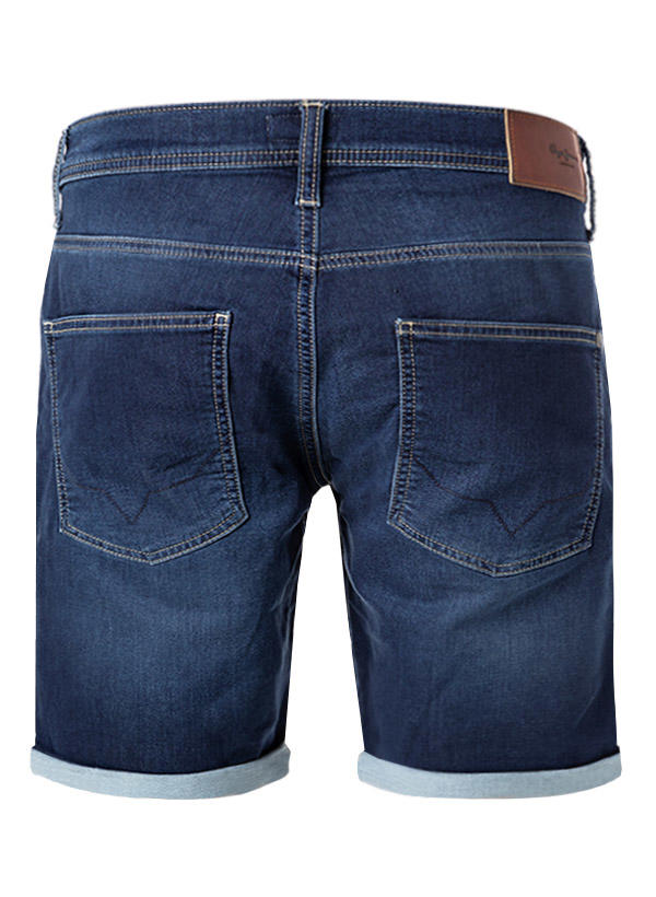 Pepe Jeans, Shorts, Slim Fit, Baumwoll-Stretch, jeansblau