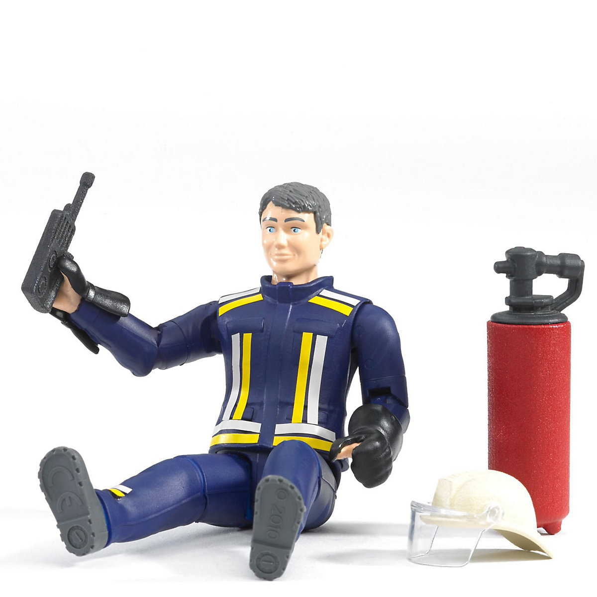 Bruder 60100 bworld Feuerwehrmann mit Zubehör