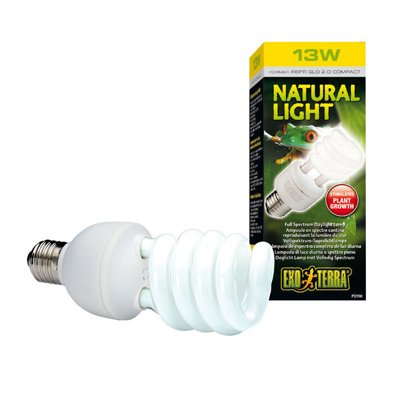Exo Terra Beleuchtung Exo Terra Reptil 2.0 Vollspektrumlampe 13 W