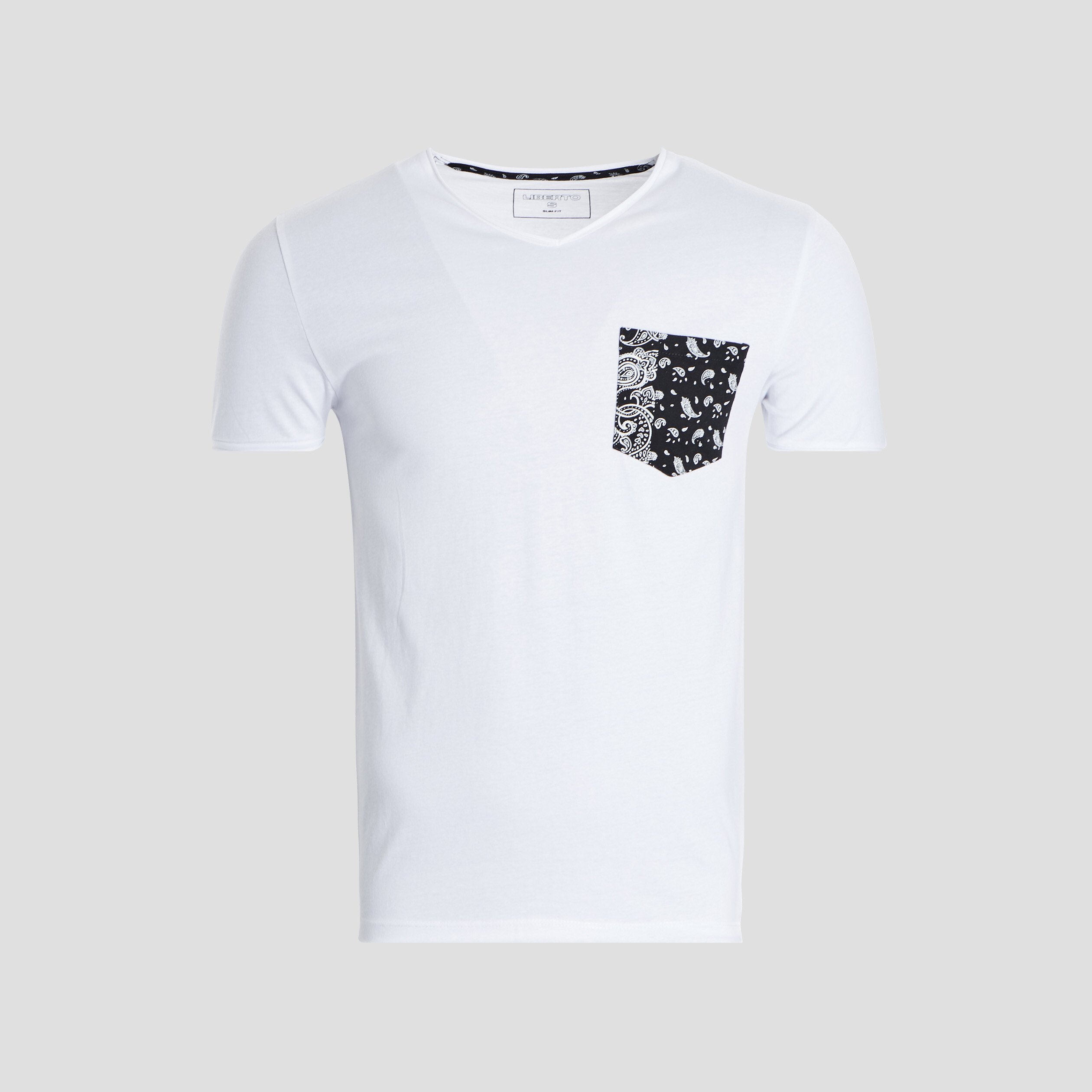 T-shirt Liberto blanc homme | La Halle