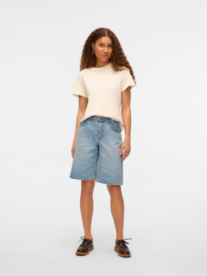 Vero Moda Jeans-Shorts in Medium Blue Denim günstig kaufen