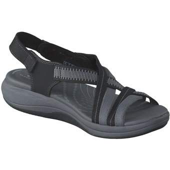 Clarks Mira Ivy Sandale in schwarz