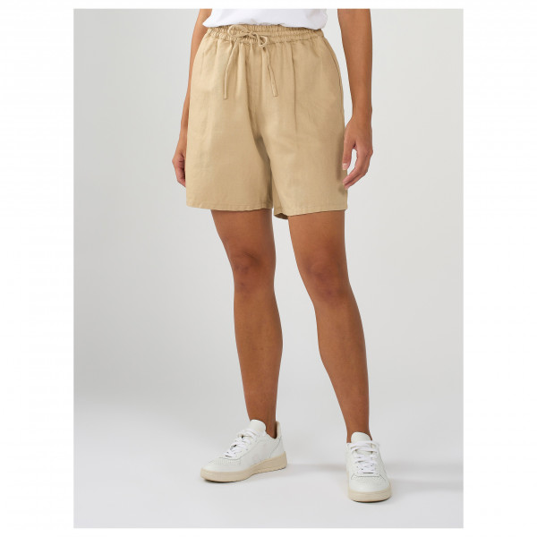 KnowledgeCotton Apparel - Women's Cotton-Linen Blend Shorts - Shorts