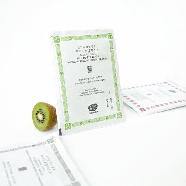 WHAMISA Organic Fruits Hydrogel Facial Mask Gesichtsmaske