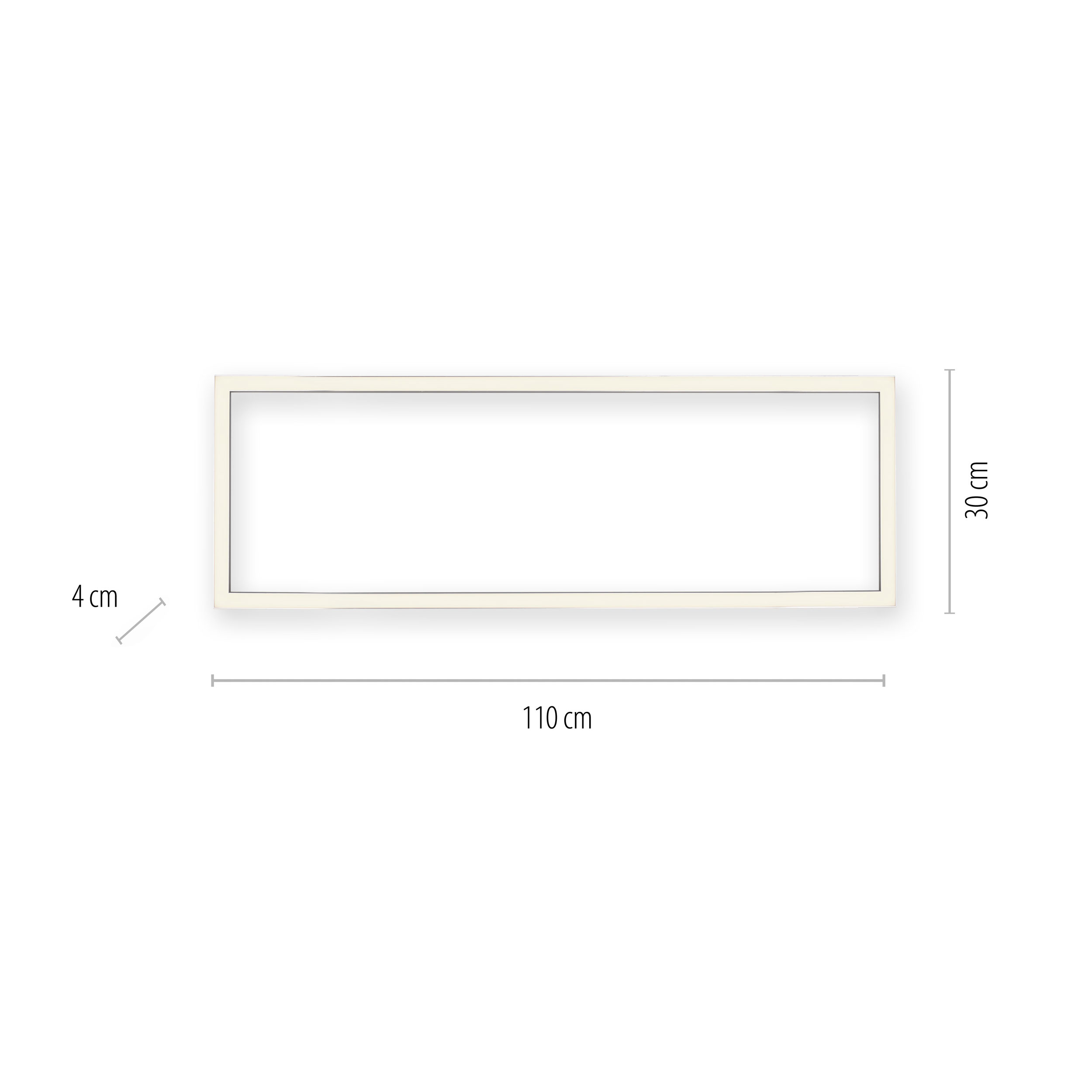PURELED-Deckenleuchte 1flg