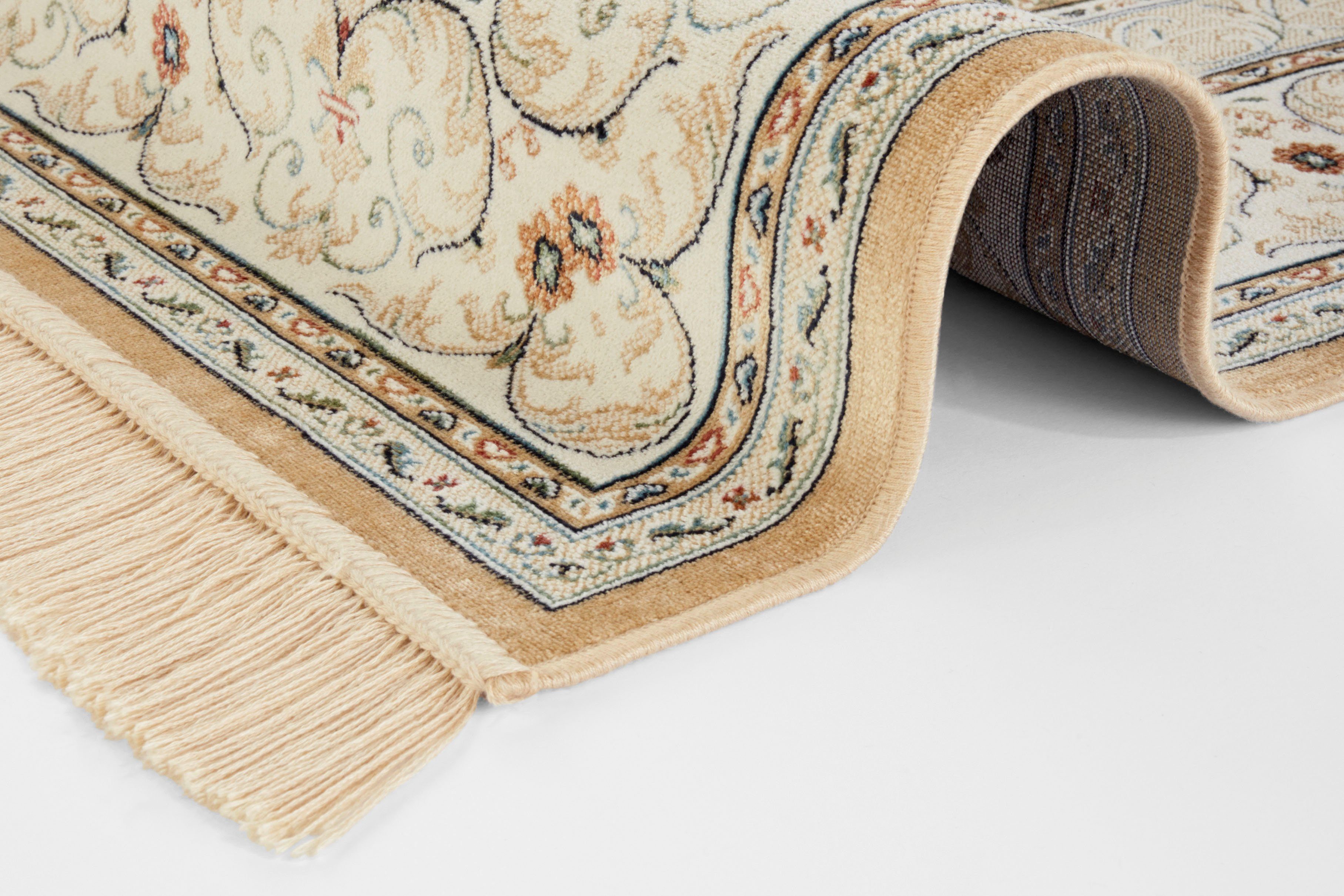 Teppich Antik Negar, NOURISTAN, rechteckig, Höhe: 5 mm, Orientalisch mit Fransen, Orient, Wohnzimmer, Schlafzimmer, Esszimmer