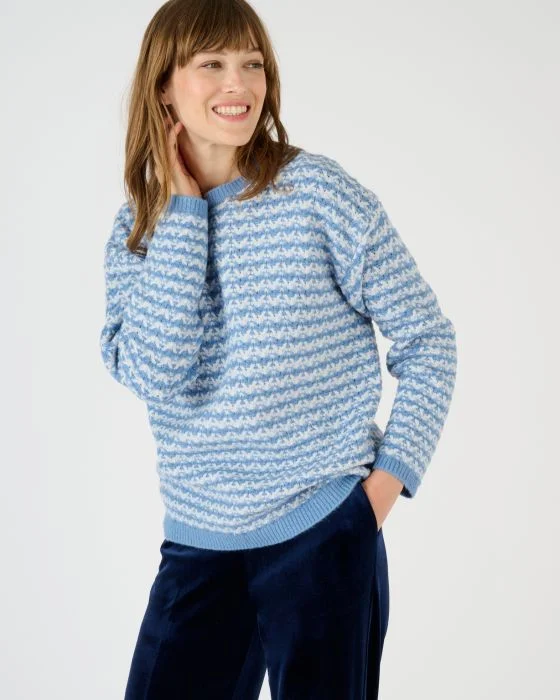 Pull maille bicolore Thermolactyl