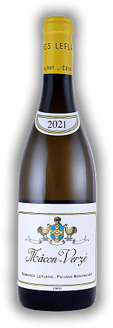 Domaines Leflaive, Mâcon - Verzé, AC, 2021, Bourgogne blanc  Domaines Leflaive, Mâcon - Verzé, AC, 2021, Bourgogne blanc  Die Domaines Leflaive bringt einen der feinsten Weißweine Burgunds hervor. Jahrgang 2021 - 0,75	 Liter - Vol 13%