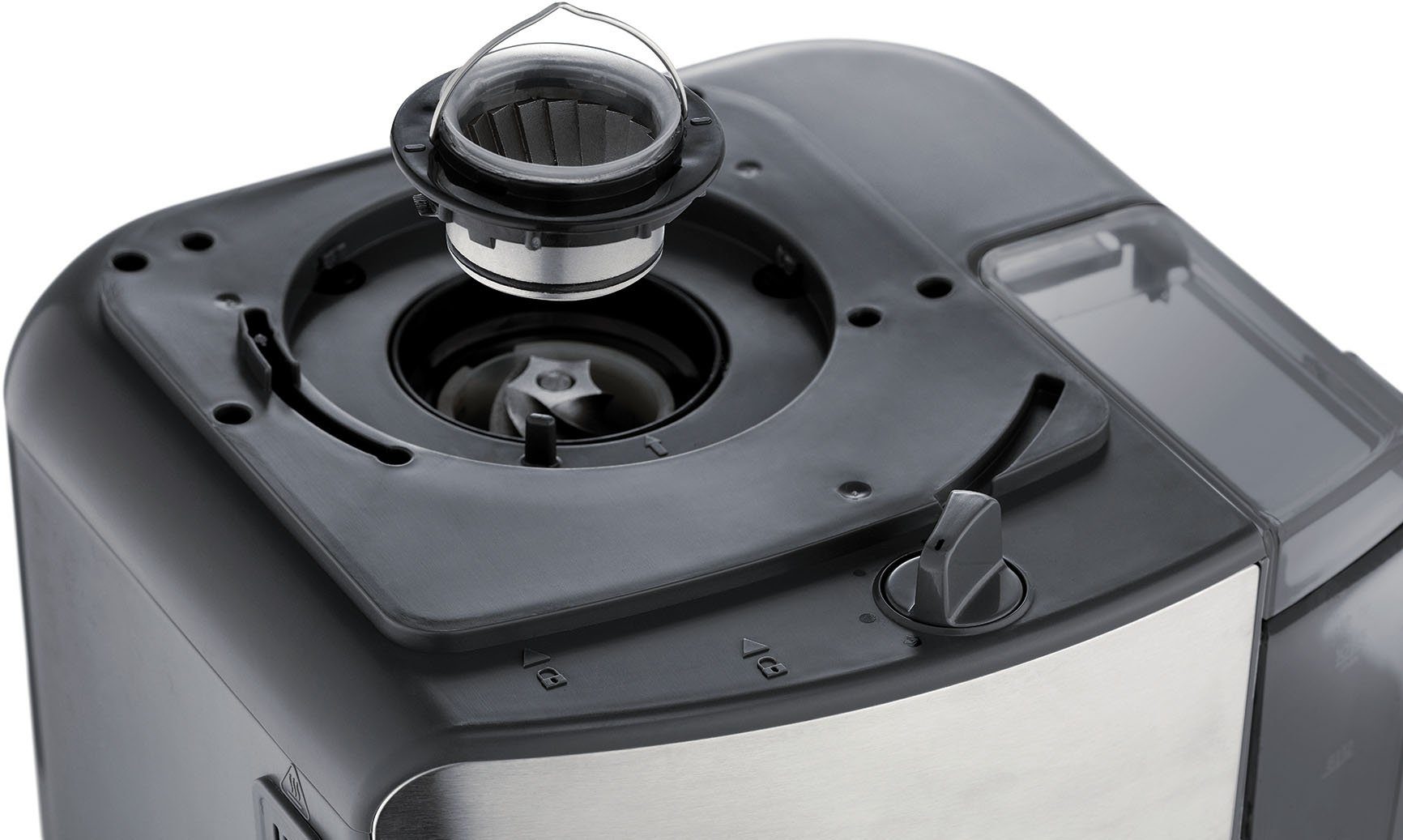 RUSSELL HOBBS Kaffeemaschine mit Mahlwerk Grind & Brew 25620-56, 1,25l Kaffeekanne, Papierfilter 1x4, mit Thermokanne