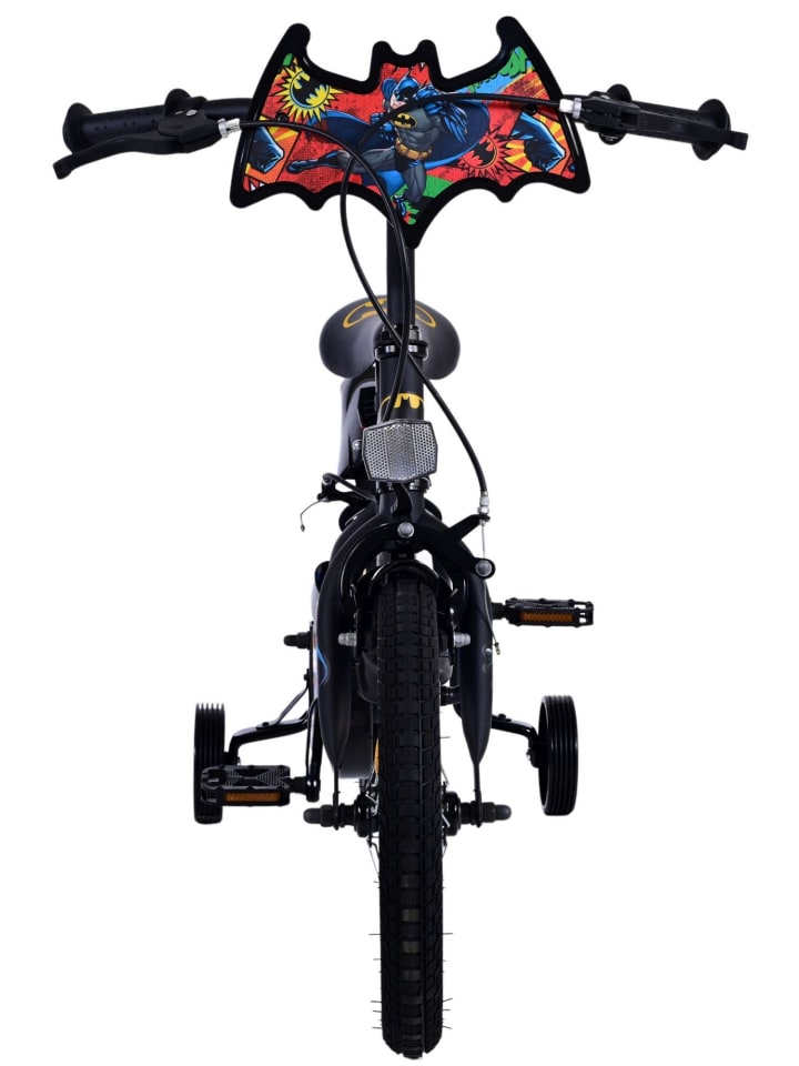Volare Kinderfahrrad Batman für Jungen 14 Zoll Kinderrad in Schwarz Fahrrad 4 Jahre günstig kaufen onesize