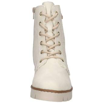 Rieker Schnürstiefelette in beige