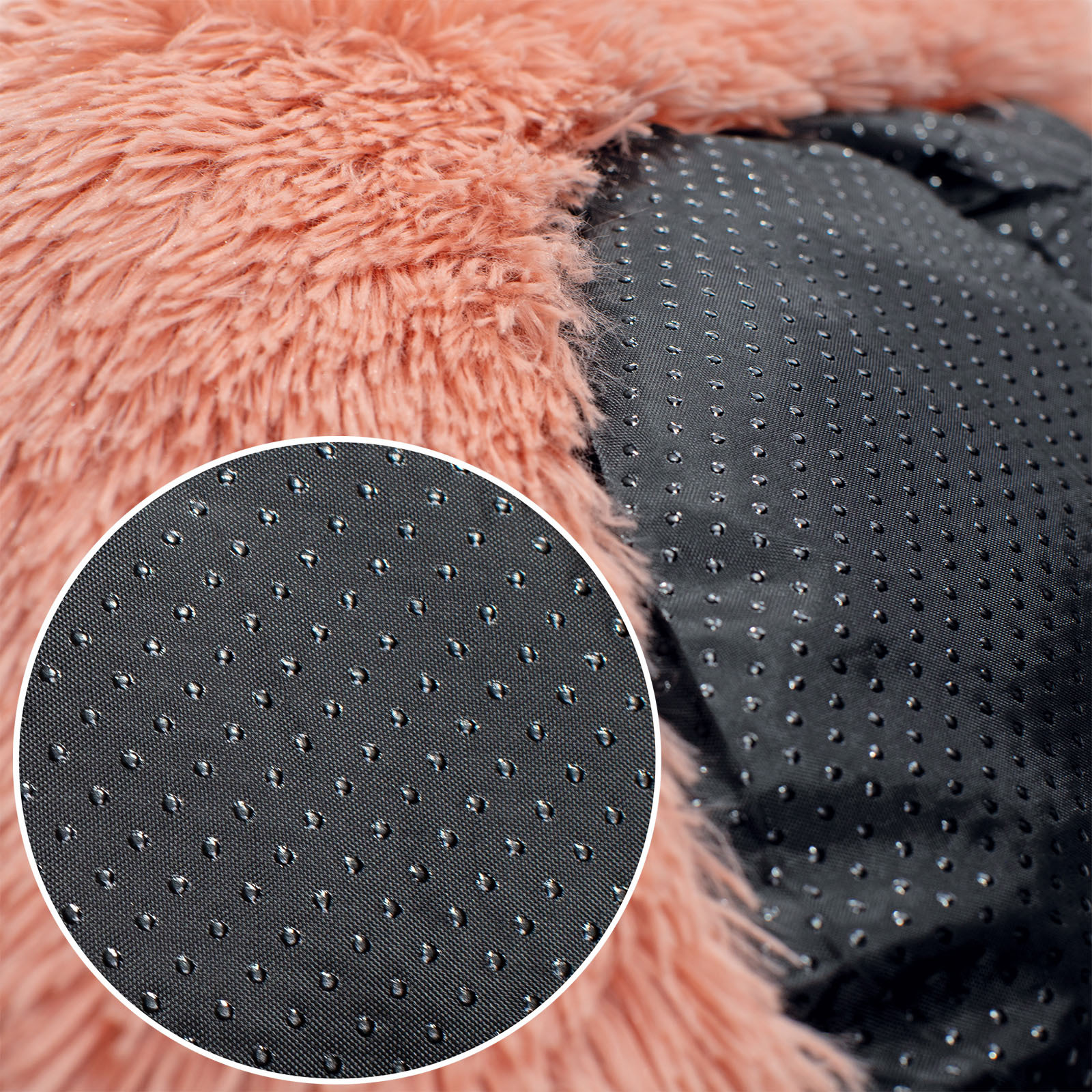 Lionto Hundebetten Lionto Donutbett rosa XXL