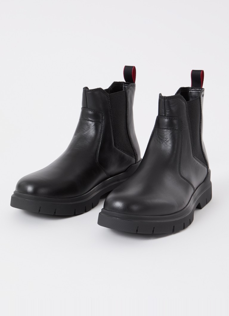 Ghete Chelsea din piele HUGO BOSS Ryan