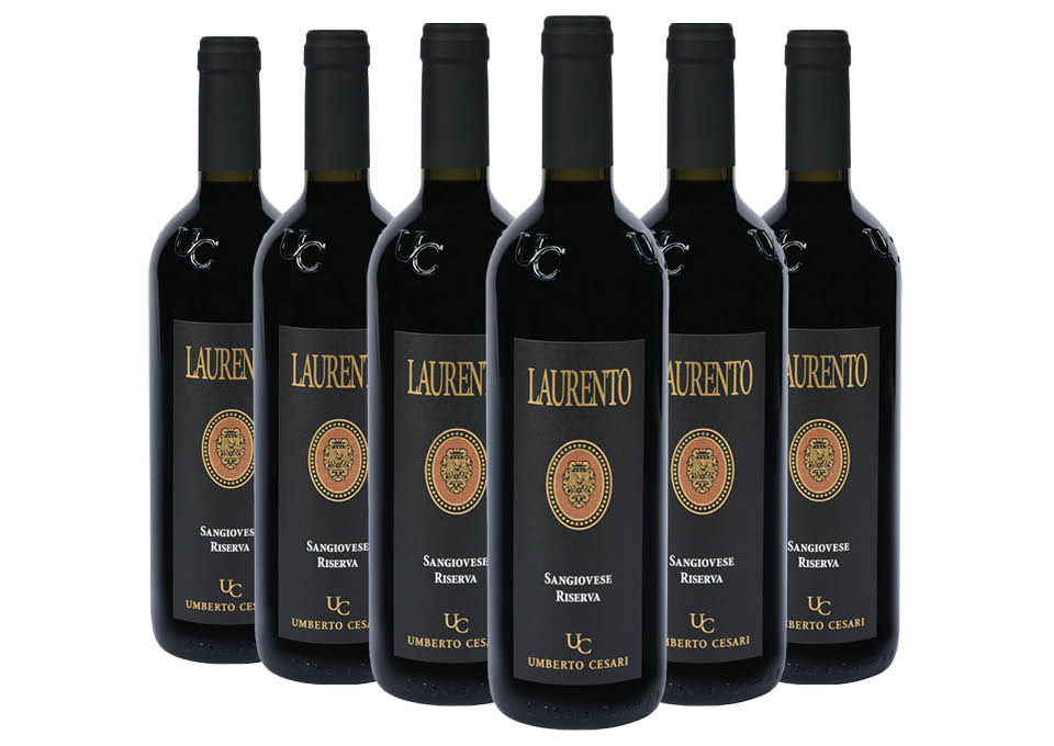 Sangiovese di Romagna Riserva DOC Laurento 2020 Umberto Cesari 6 bouteilles de 0,75 ℓ