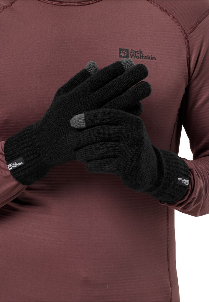 RIB GLOVE Strick-Handschuhe
