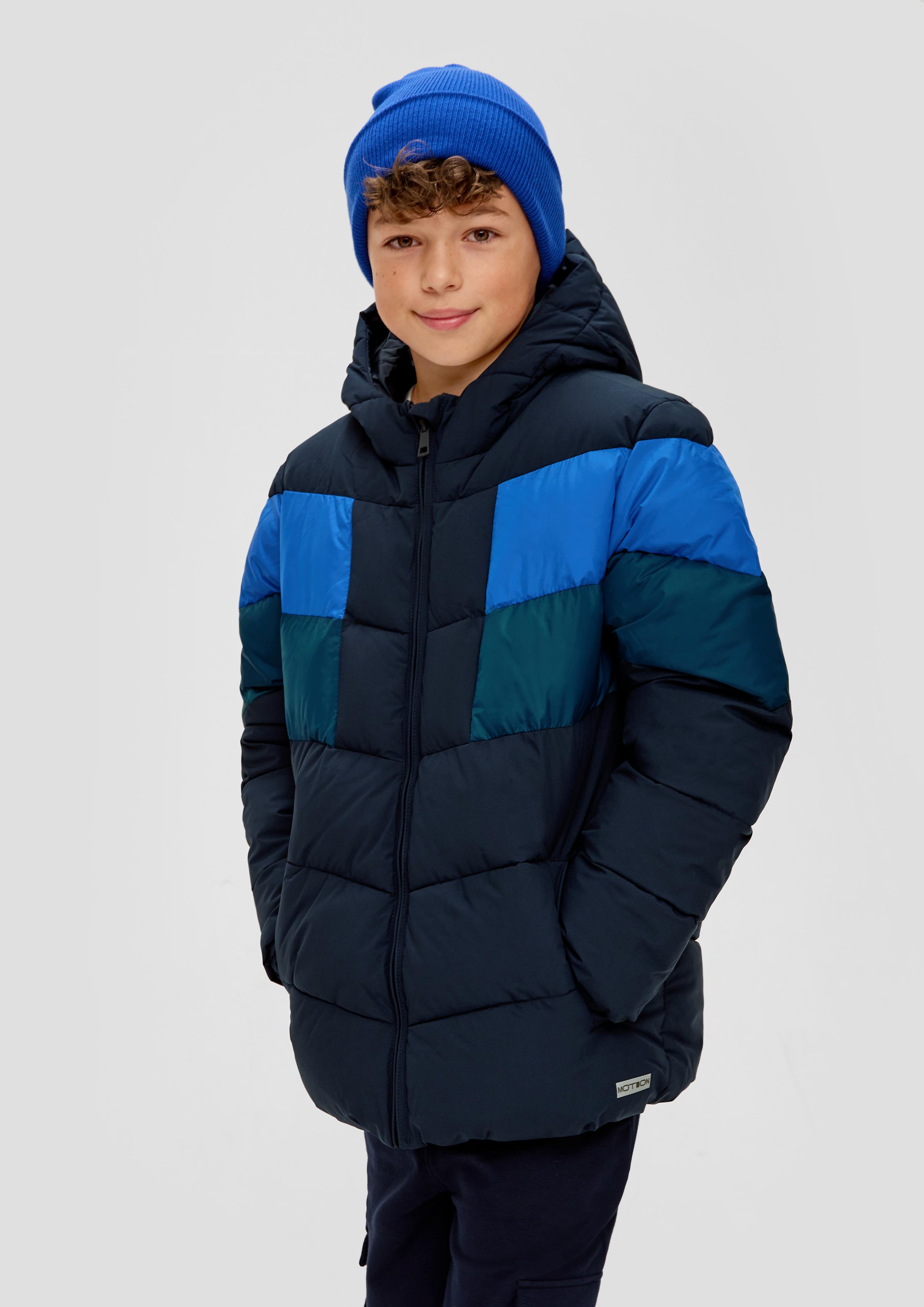 Steppjacke in Colour-Blocking-Optik  2132200-5952