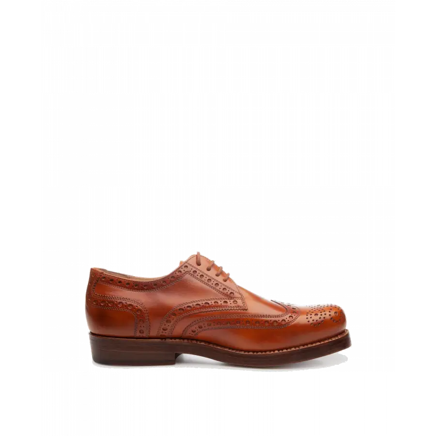 Heinrich Dinkelacker - Businessschuhe Derby RIO FULL-BROGUE TC Kalbsleder - braun