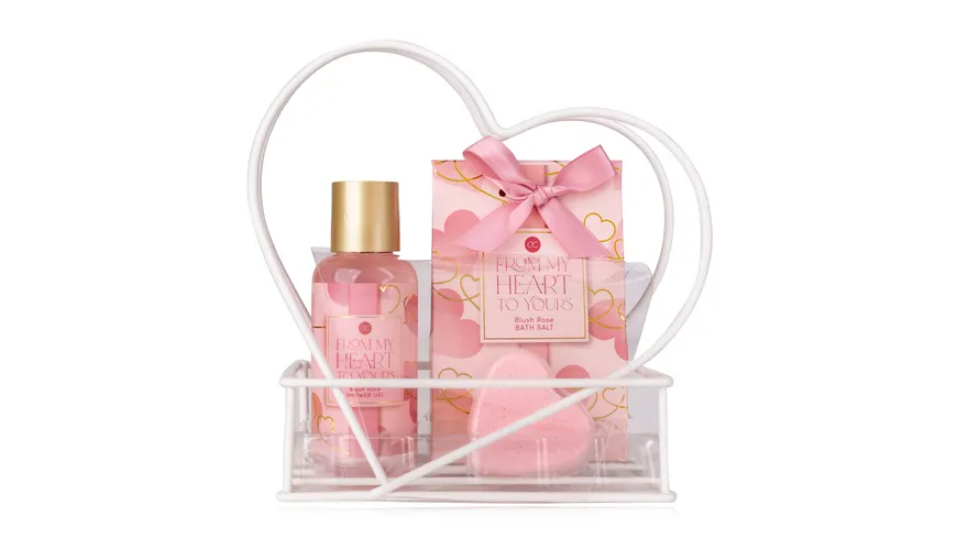 Accentra Badeset Heart Cascade Geschenkpackung