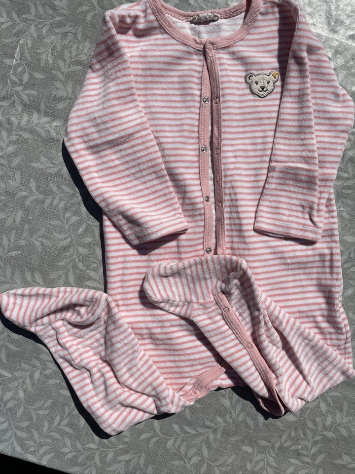 Steiff Strampler in Rosa günstig kaufen 80