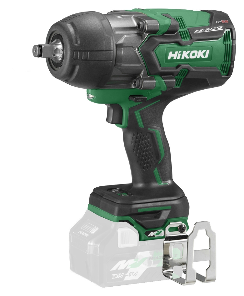 Chave de impacto a bateria HiKOKI WR36DBW2Z 36 Volts (baterias e carregador não incluídos).