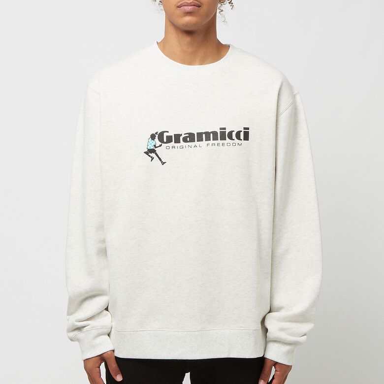 Gramicci Dancing Man Sweatshirt ash heather