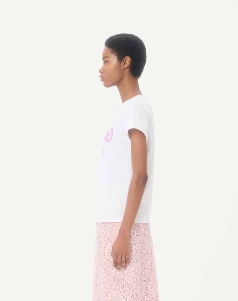 Chez Valentino 1960-printet bomuldsjersey-T-shirt