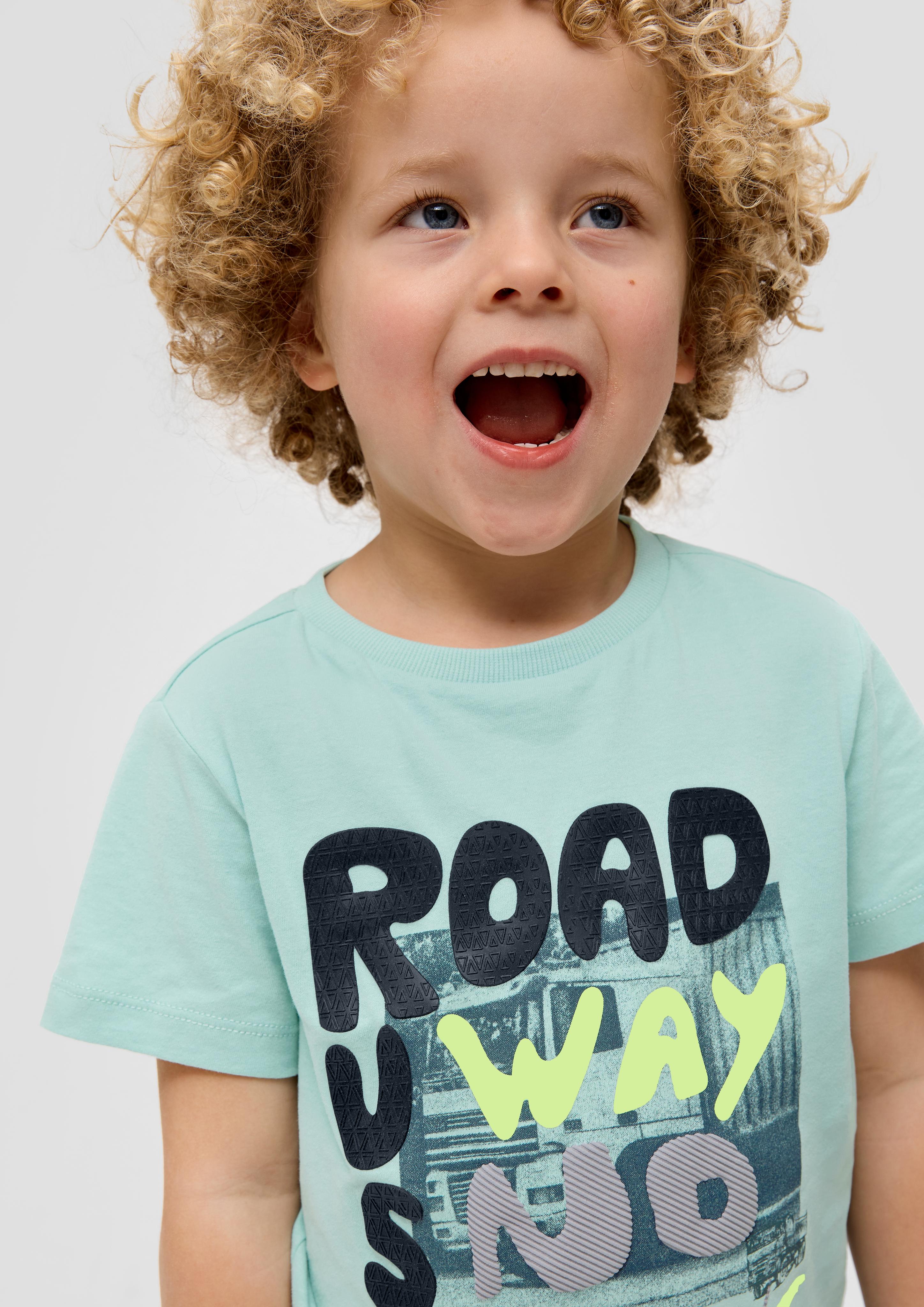 T-Shirt mit Frontprint  2140420-6068