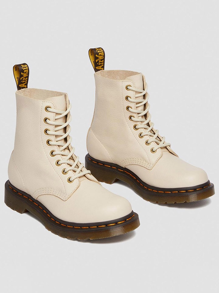 Dr. Martens Leder-Boots in Sand günstig kaufen