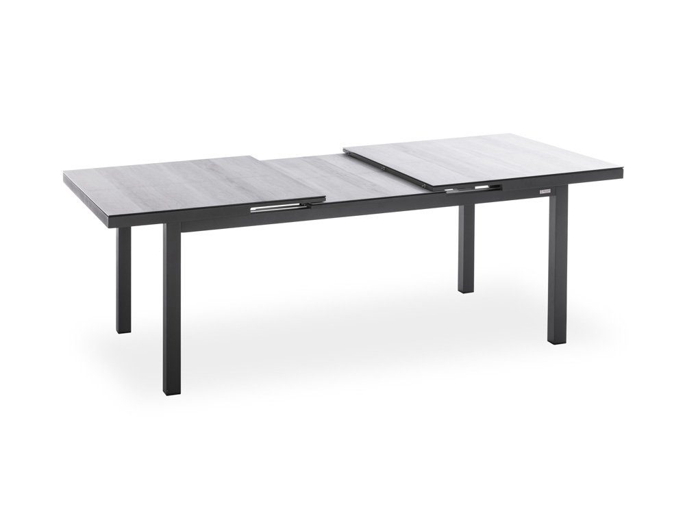 NIEHOFF GARDEN Gartentisch Niehoff Nancer Ausziehtisch Aluminium/Glasauflage (1)