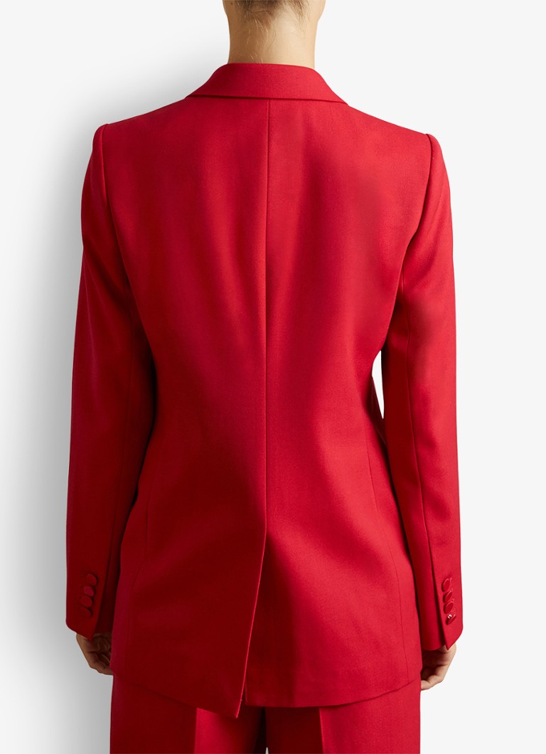 Reiss Anna double-breasted blazer in wool blend