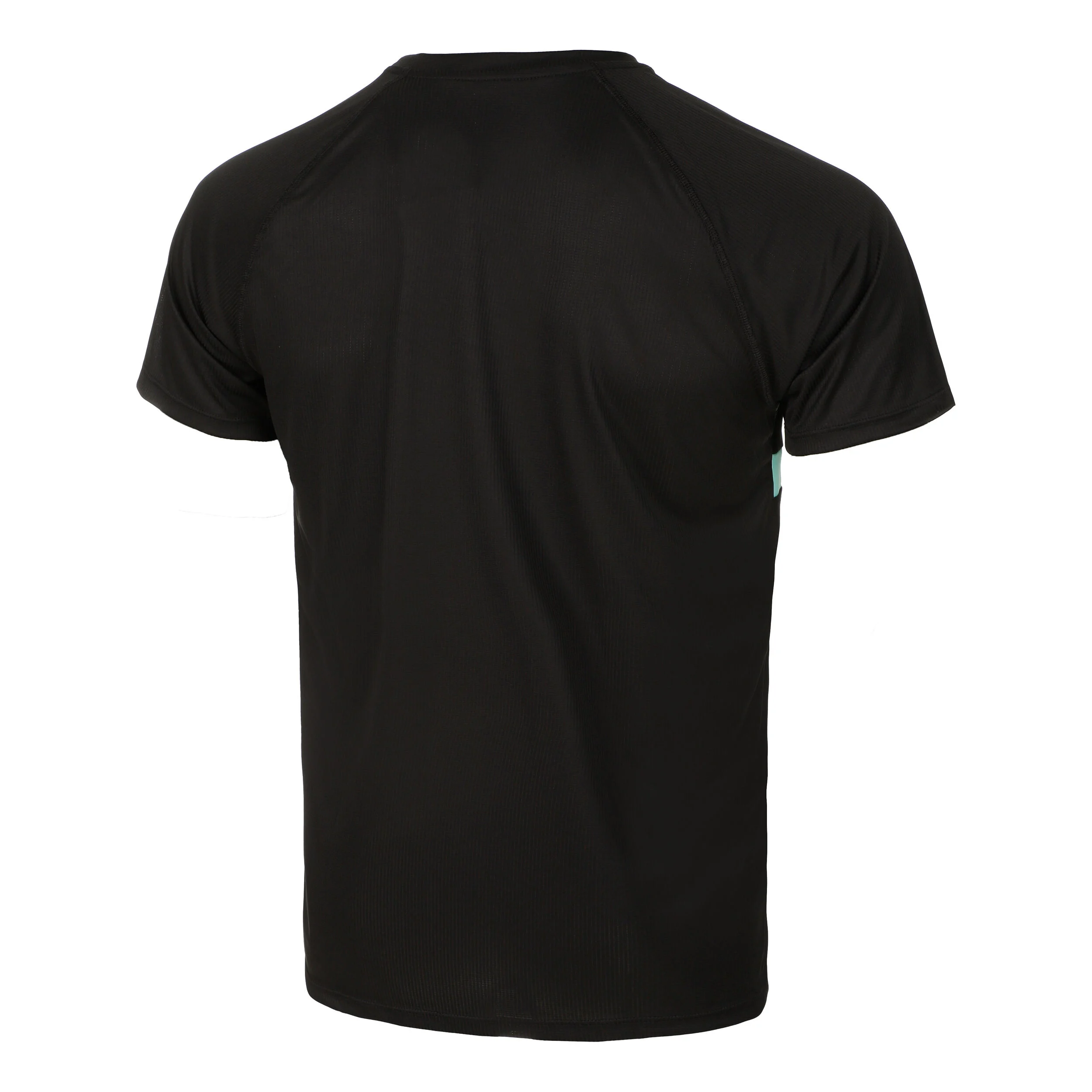 T-Shirt Herren - Schwarz, Türkis