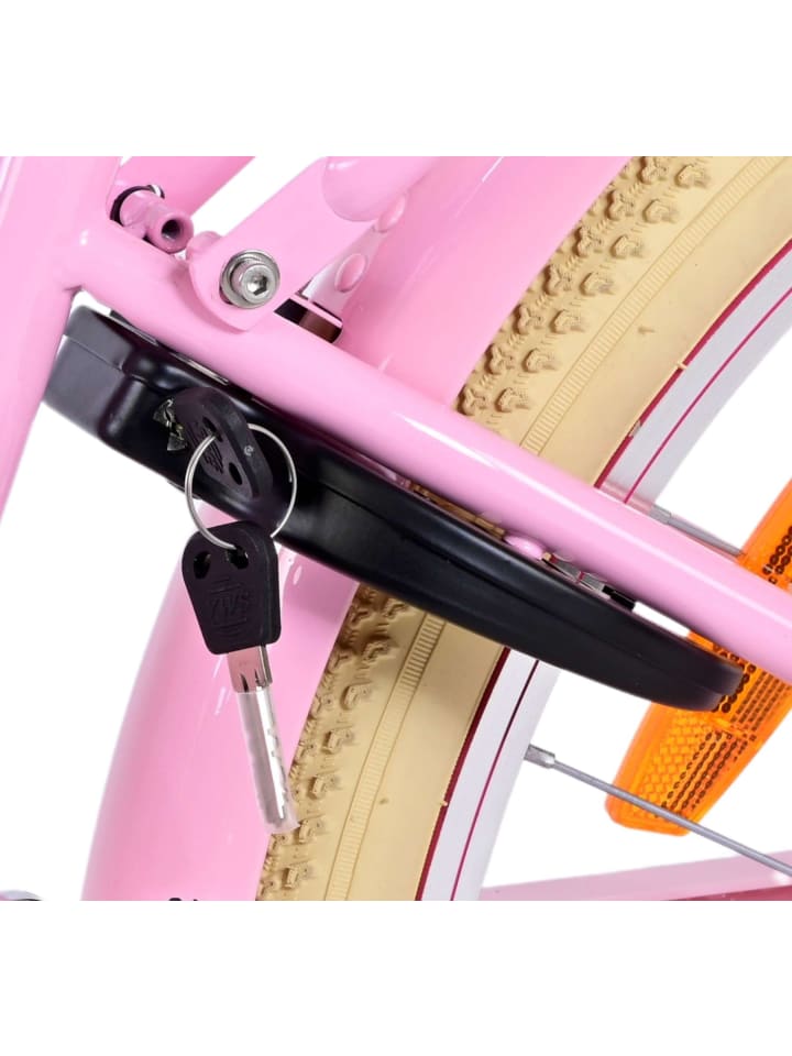 Volare Kinderfahrrad Excellent Fahrrad für Mädchen 24 Zoll Kinderrad in Rosa 8 Jahre günstig kaufen onesize