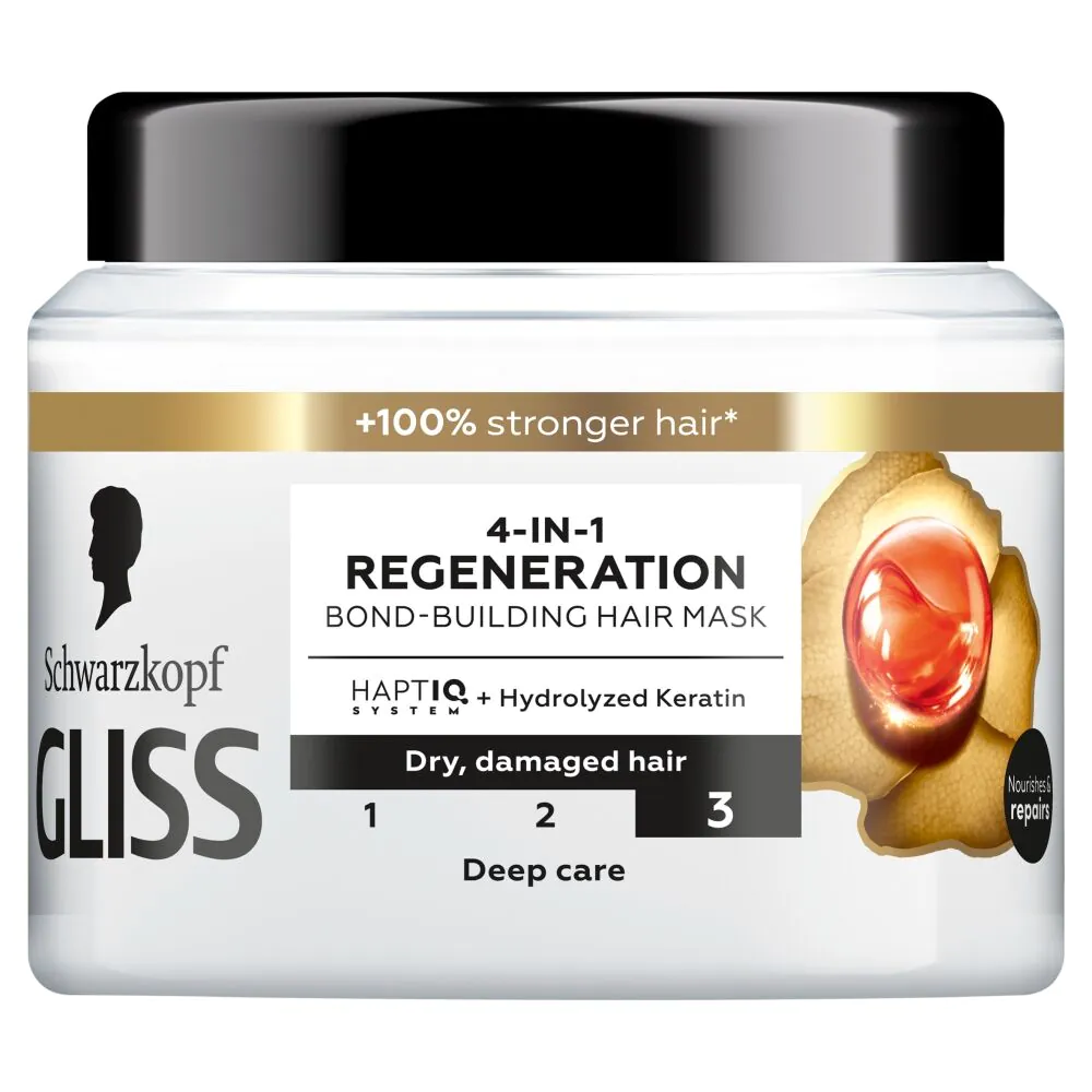 Gliss regeneruojanti plaukų kaukė 400 ml