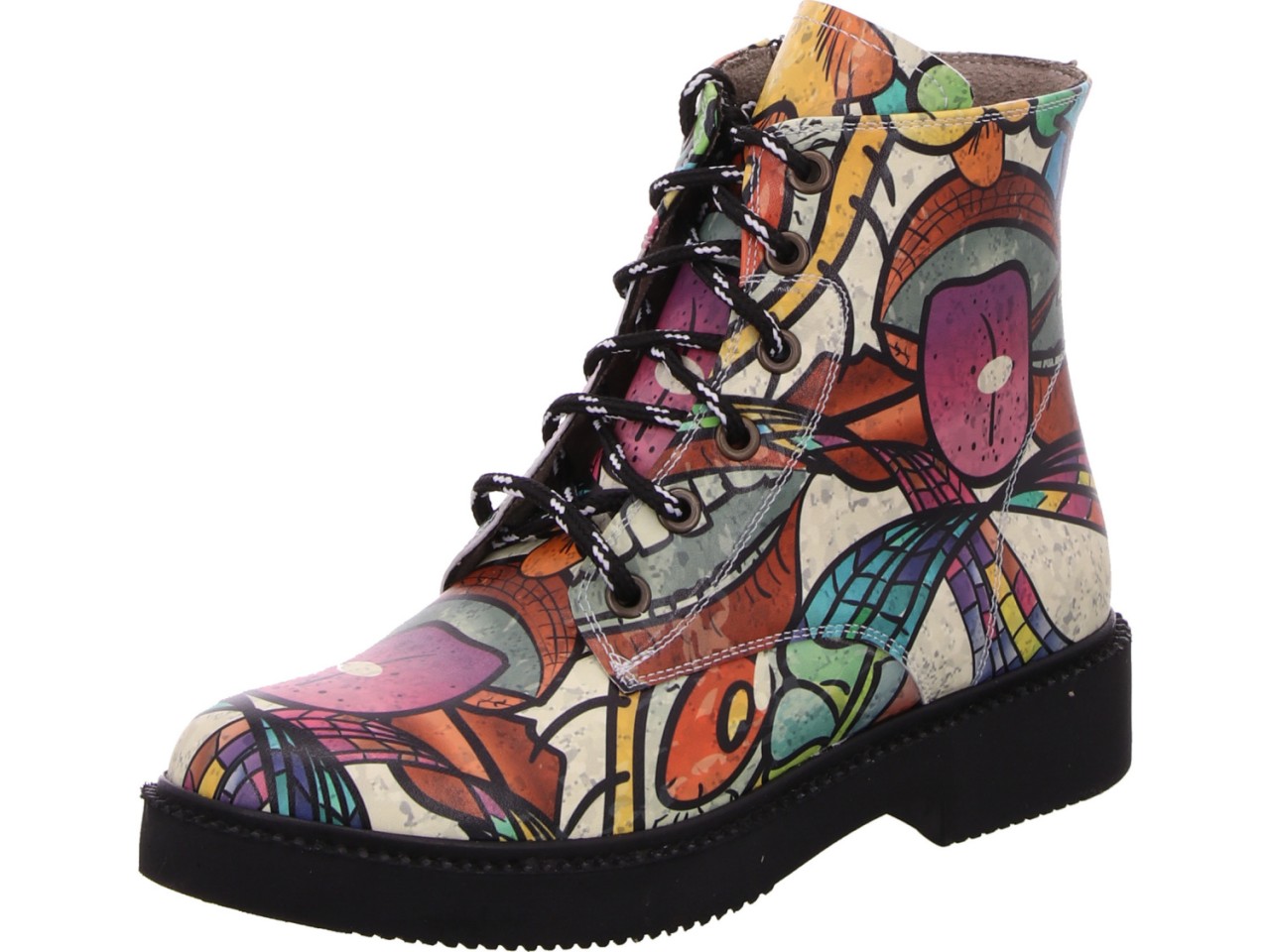 DIVERSE Winterstiefel bunt ZUNGE