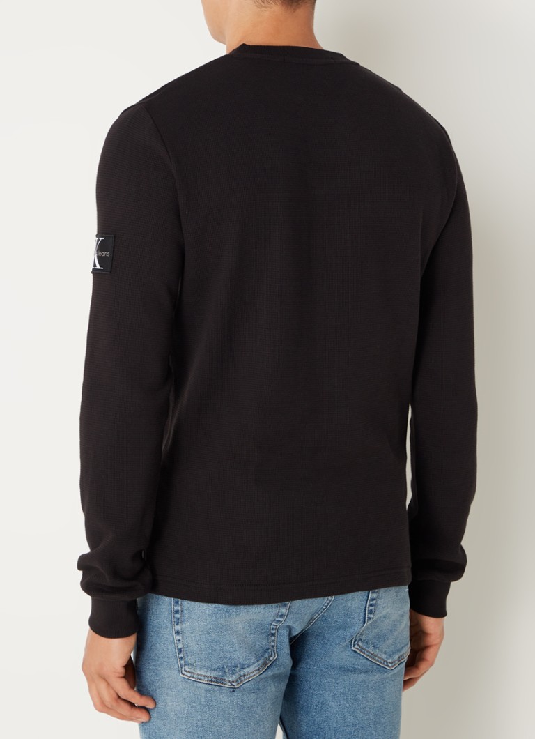 Calvin Klein Fine-knit sweater with logo