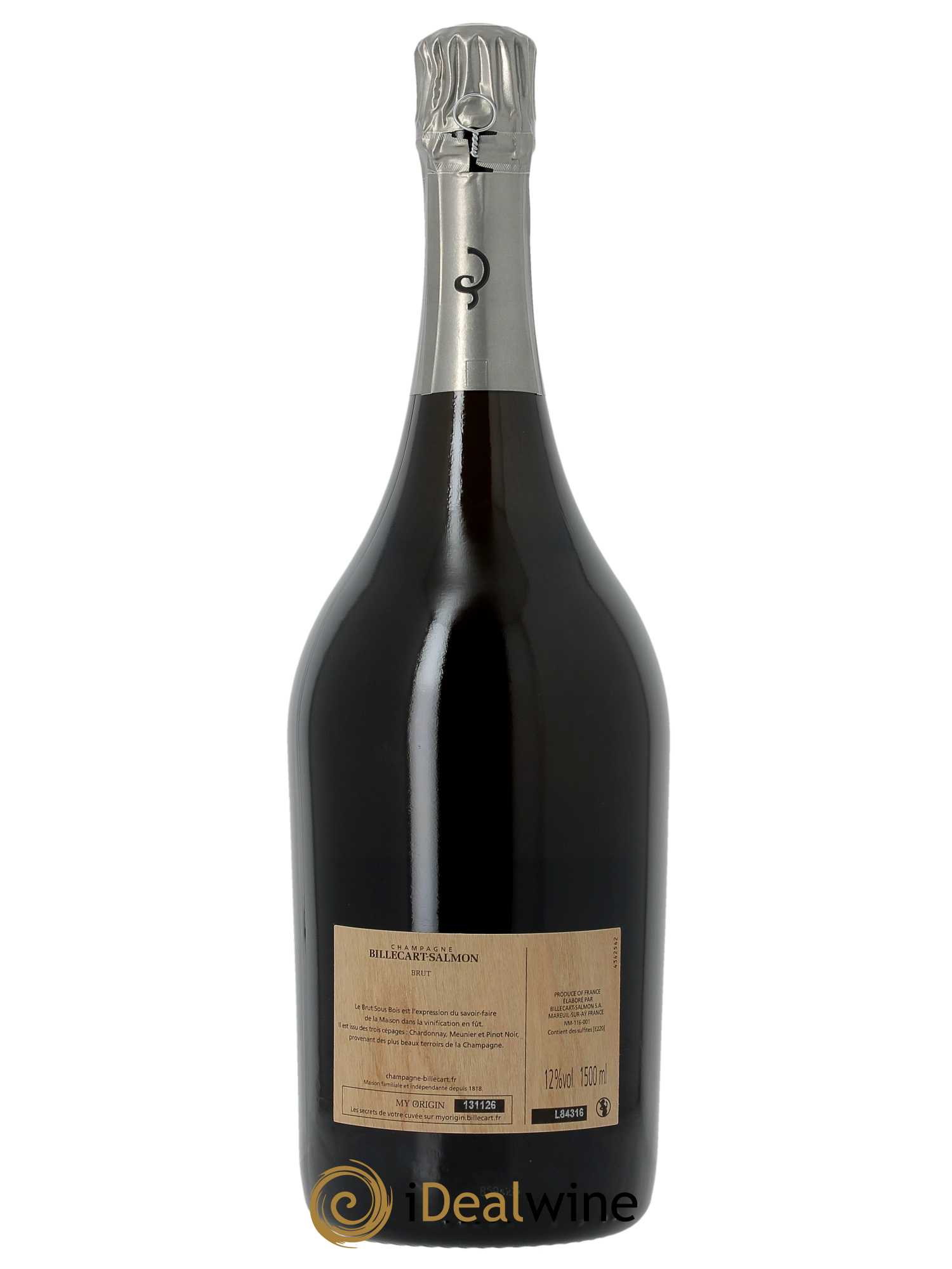 Brut sous Bois Billecart-Salmon   - Lot de 1 Magnum