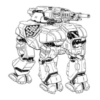 Goliath C Mech - 80 Tons – Recognition Guide Il Clan Vol. 1