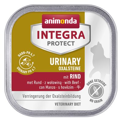Sparpaket Animonda Integra Protect Adult Urinary Oxalstein Schale 24 x 100g