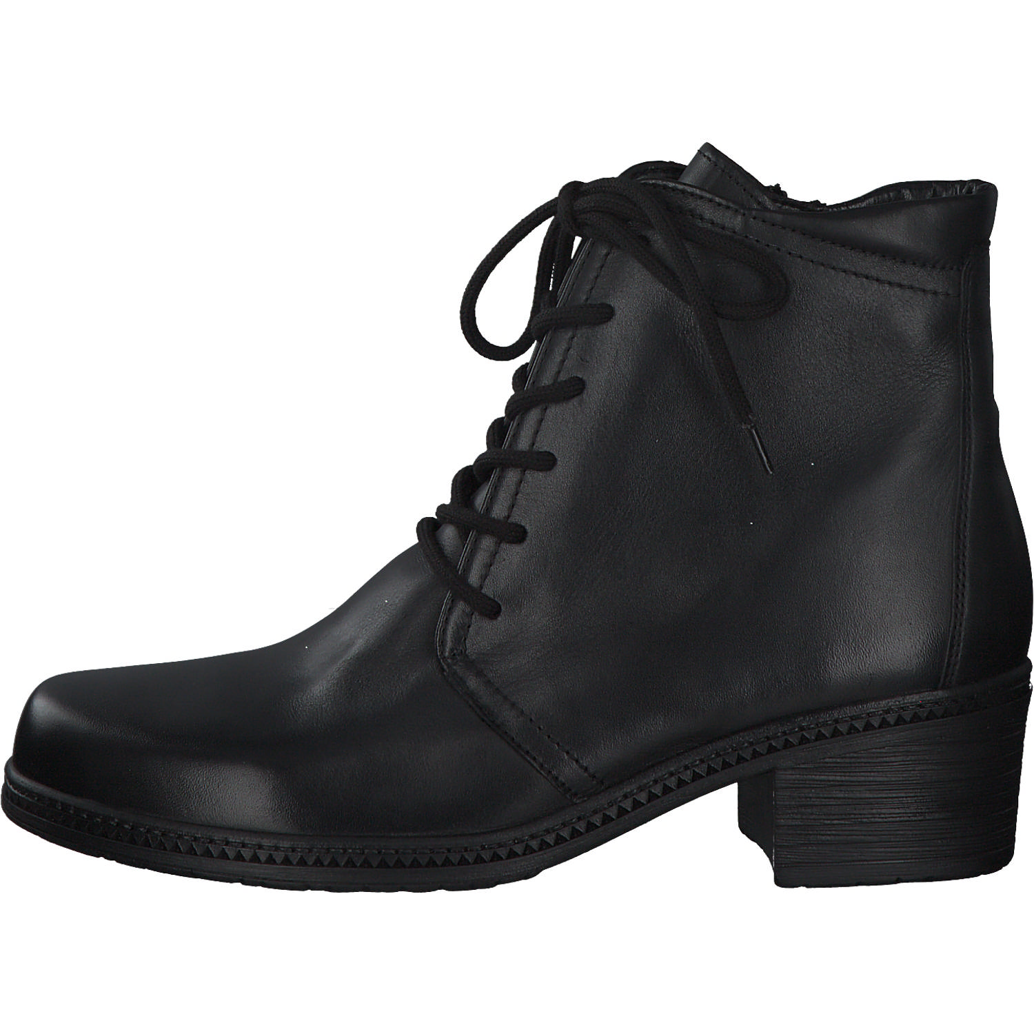 Gabor 94.661, Schnürstiefeletten, Damen, Schwarz