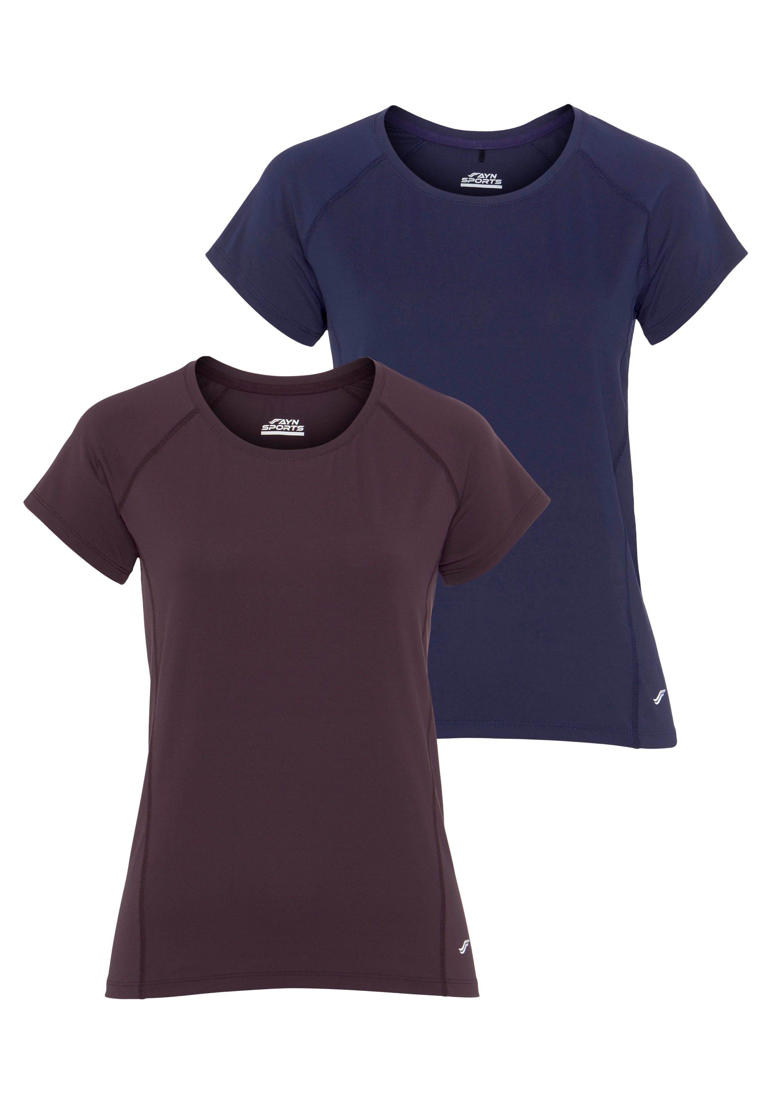 FAYN SPORTS Funktionsshirt Double Pack Essential (Packung, 2-tlg., 2er-Pack)