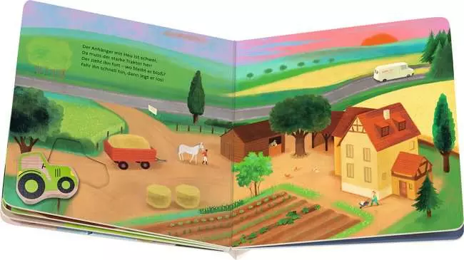 Spiel mit den Fahrzeugen: Mein buntes Holzpuzzle-Buch