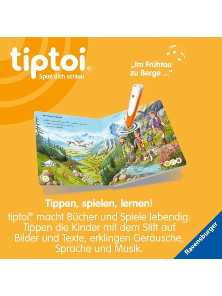 Ravensburger tiptoi® Meine schönsten Lieder für unterwegs günstig kaufen onesize