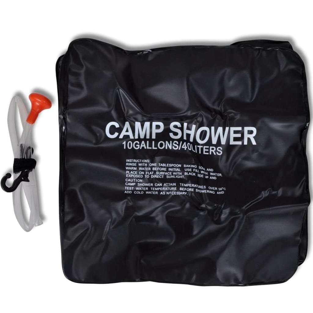 vidaXL Solardusche Campingdusche Gartendusche Solardusche Dusche 40L